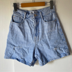Zara High Waisted Denim Shorts